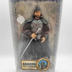 The Lord Of The Rings The Return Of The King Aragorn Anduril Action Figure New!